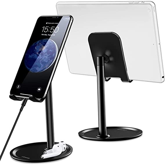 Tablet Phone Holder Meja Standing Stand Desktop