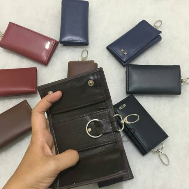 Gantungan kunci dompet stnk mobil motor logo bally