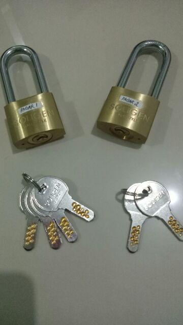 Gembok Soligen Komputer 40 Mm Panjang