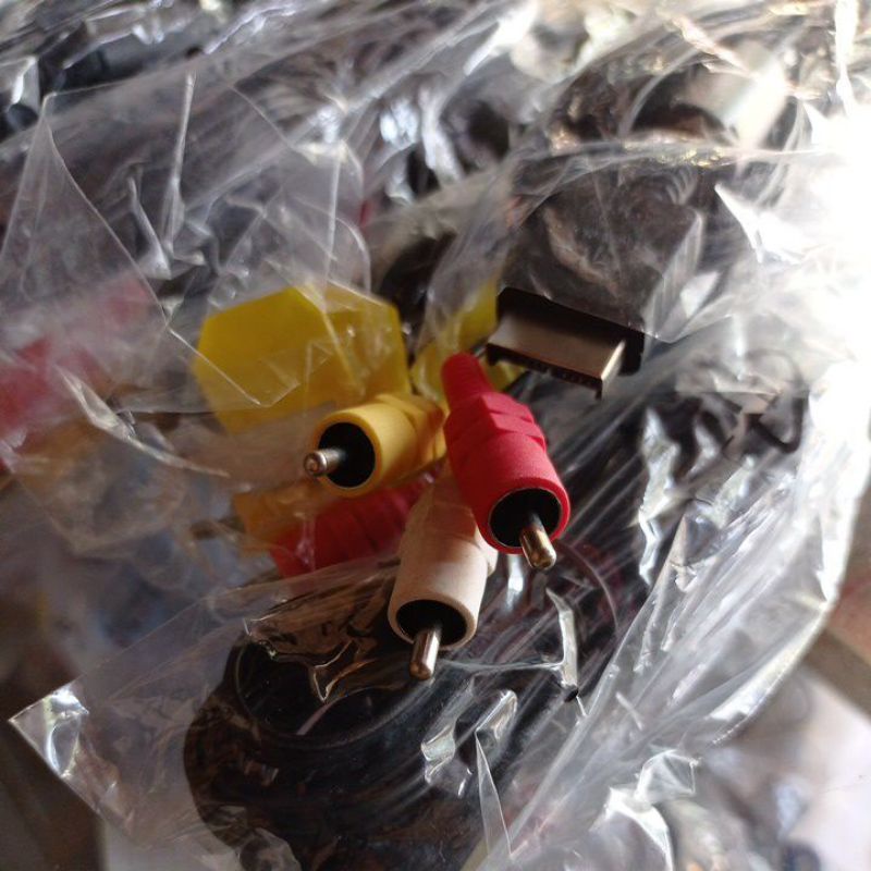 Kabel RCA/AV PS2 PS3 ORIGINAL