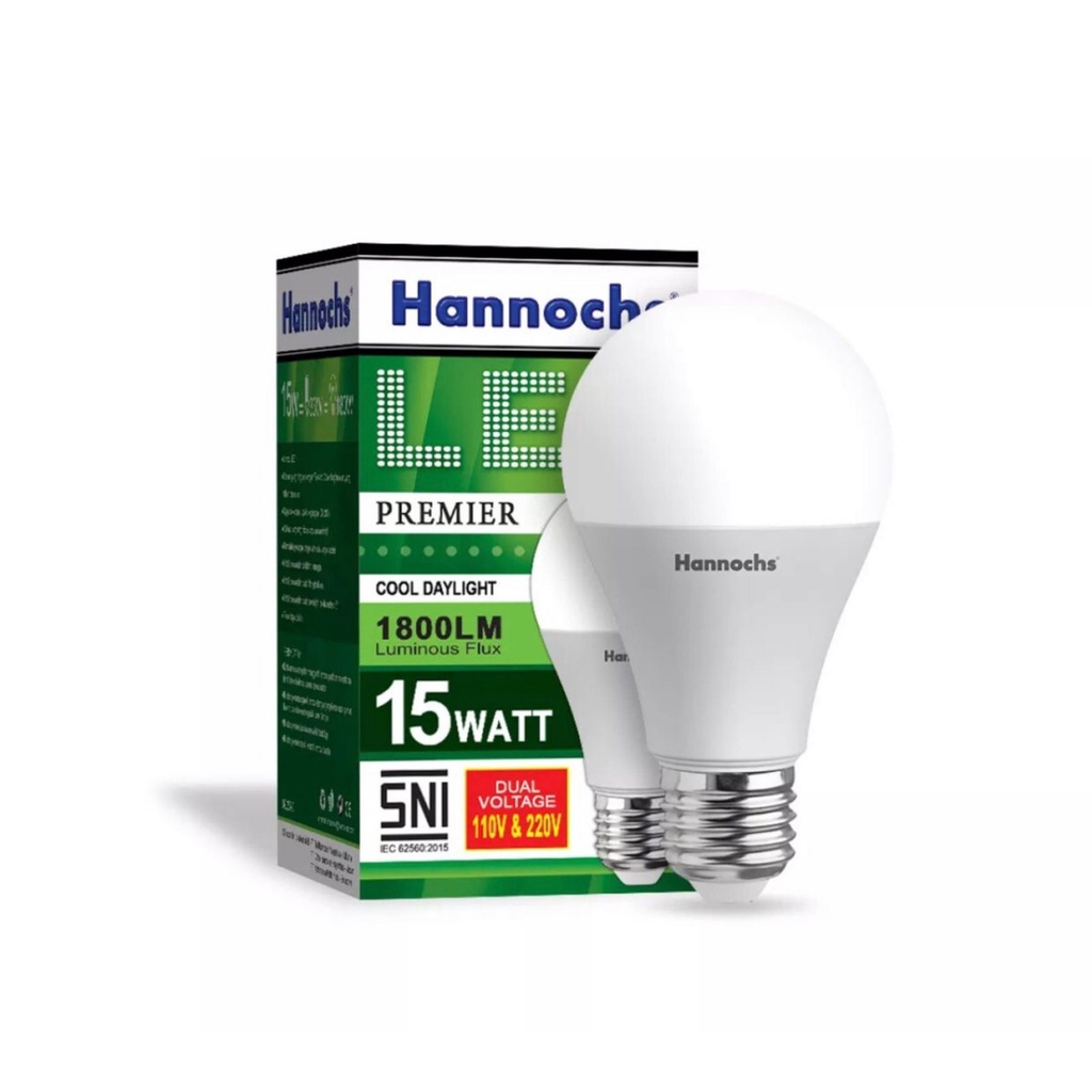 Bola Lampu Led Hannochs Premier 15Watt Bohlam Hannochs Led Premier 15W