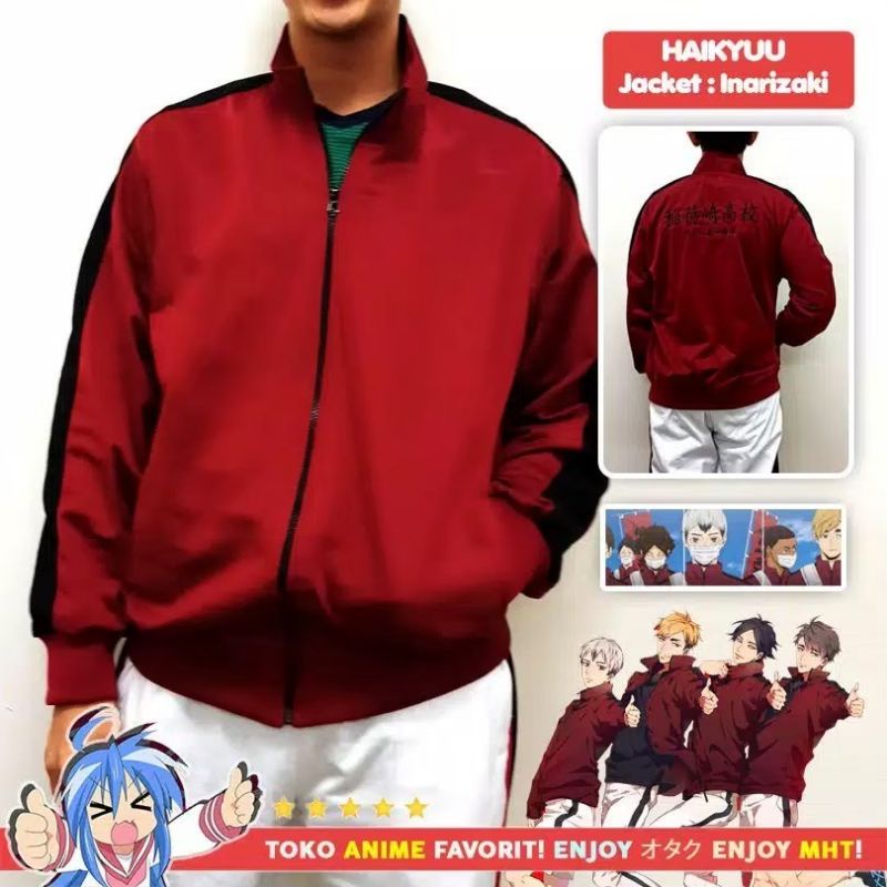 JAKET HAIKYU LOTTO KOMBINASI / JAKET PRIA & WANITA HAIKYU LOTTO