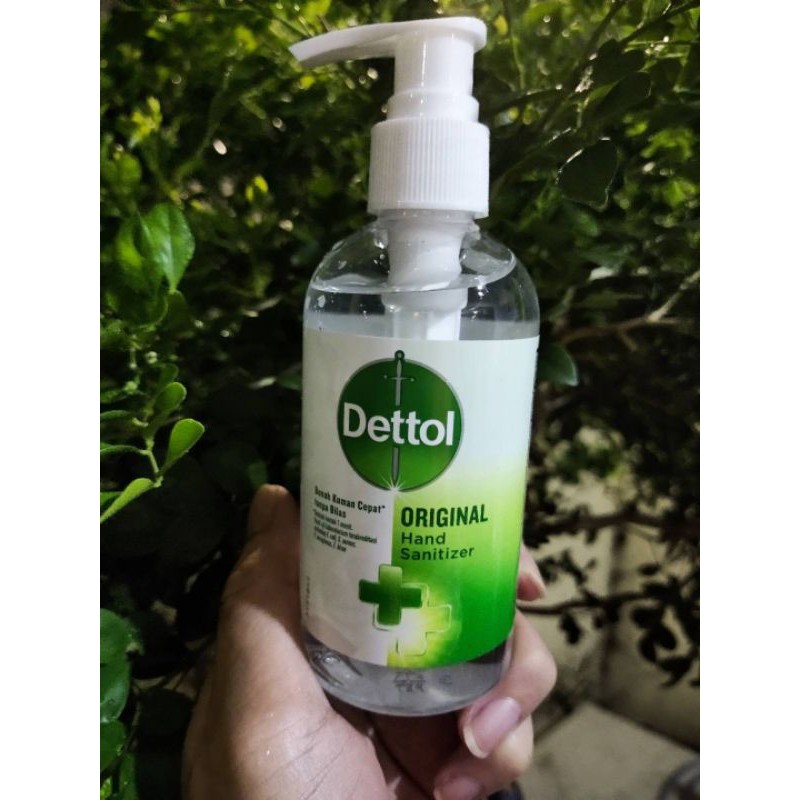 Dettol Hand sanitizer 200 ml pump New