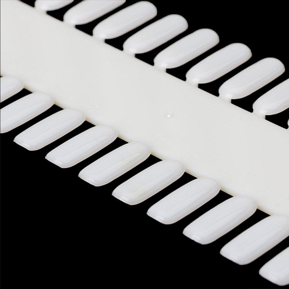 Mxbeauty Nail color Sample Board Plastik Nail Art Praktek Nail color Display Nature color Peralatan Salon Kuku