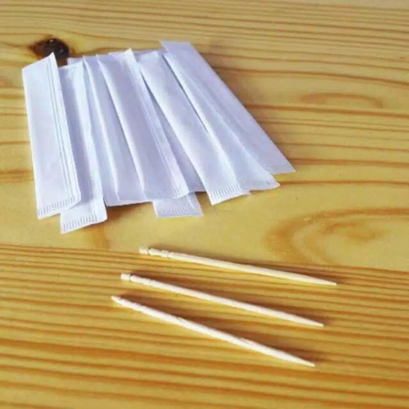 

Tusuk Gigi Bungkus Kertas (500pcs)