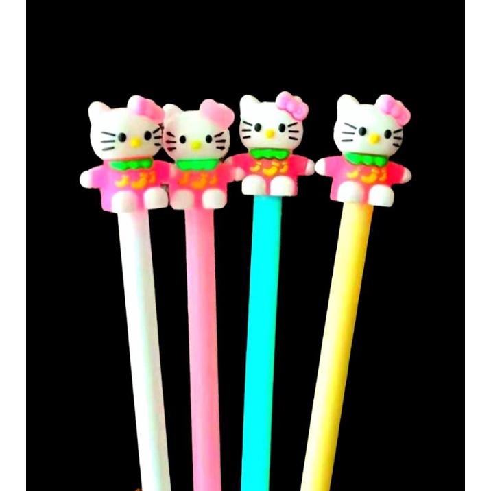 

Bolpen Pulpen Gel Fancy Karakter Hello Kitty 1 pcs