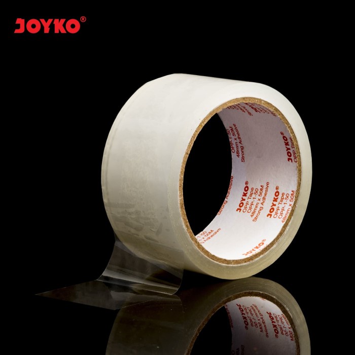 

perekat-pengikat- opp tape lakban bening joyko opp-1-50 48 mm x 50 m ( 54 yard ) -pengikat-perekat.