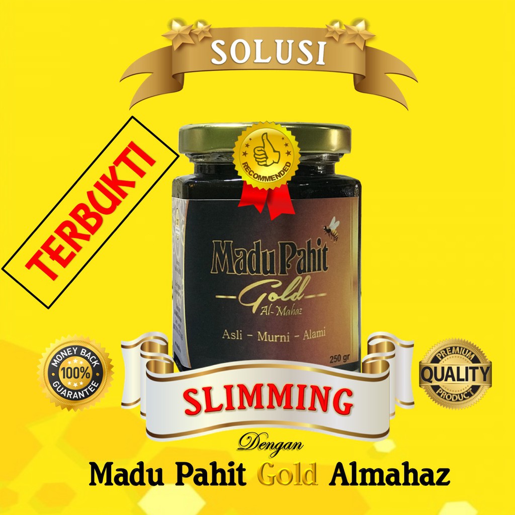 DIET SLIMMING DETOK MADU HITAM PAHIT HUTAN