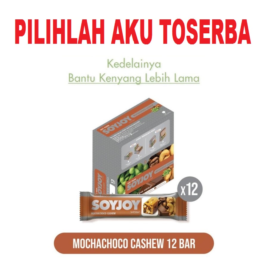 

SOYJOY MOCHACHOCO - ( HARGA 1 BOX ISI 12 pcs )