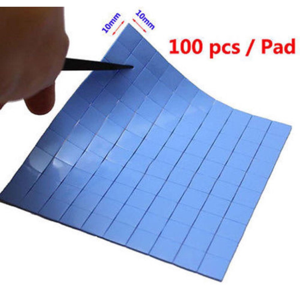 IDN TECH - Thermal Conductive Silicone for GPU CPU Heatsink Cooling 100PCS/Pad