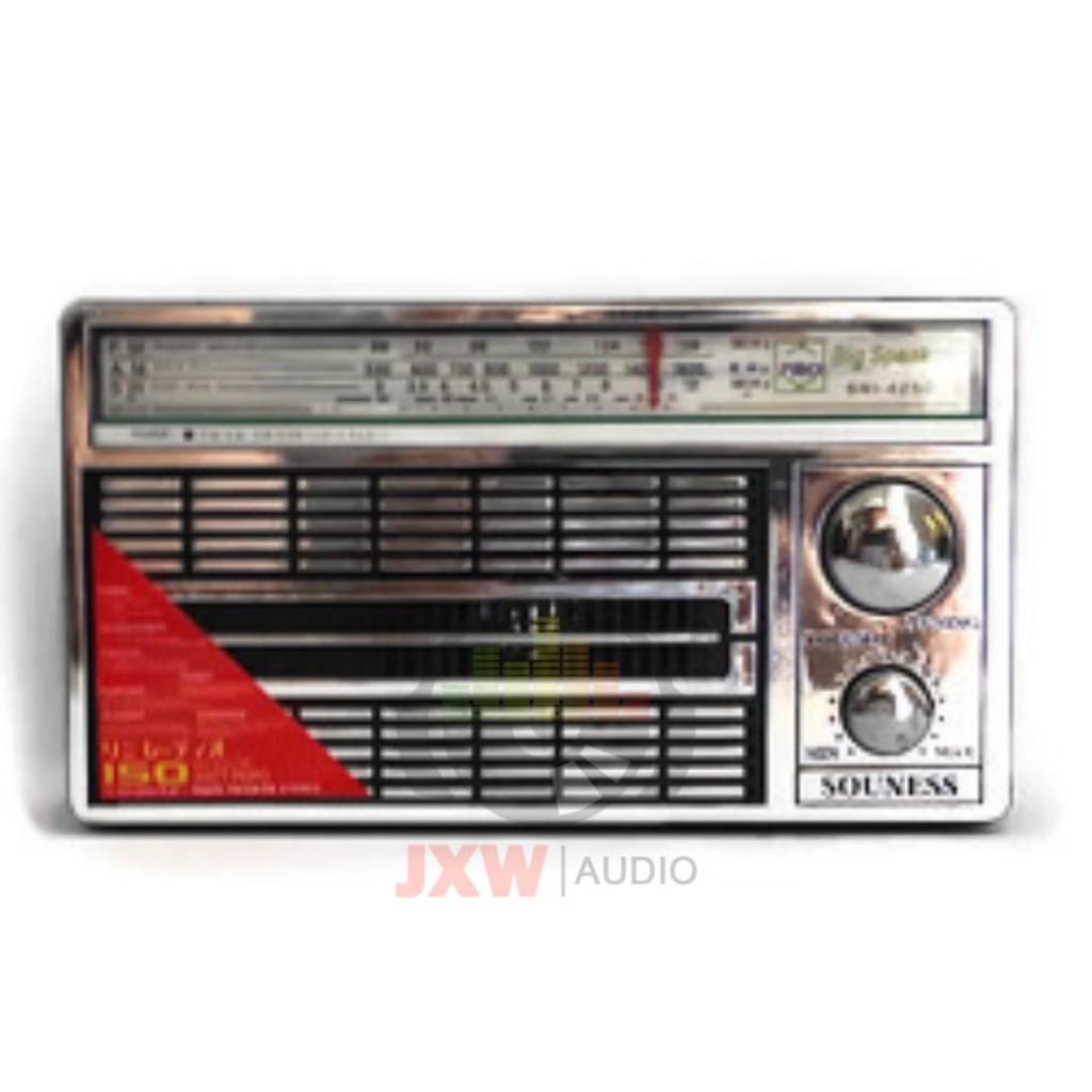 RADIO PORTABLE MURAH SOUNESS SNI 4250 / RADIO INTERNASIONAL SNI-4250 / RADIO JADUL 4250