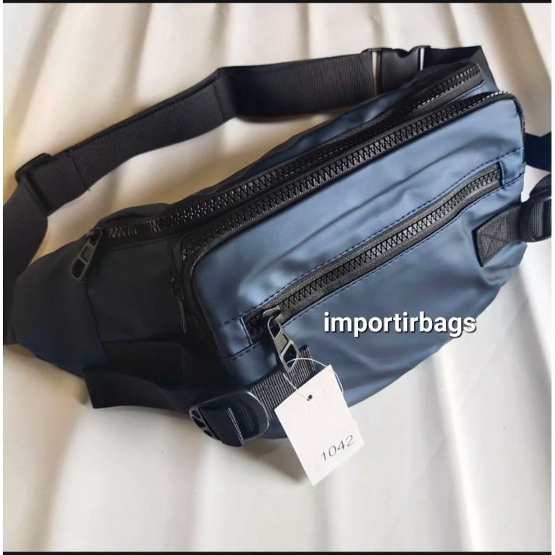 Importirbags !!! Tas Selempang Pria Waistbag Pria Waterproof Tas Multifungsi Anti air