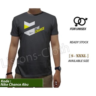 Kaos distro nike chance abu tshirt branded baju  sport 