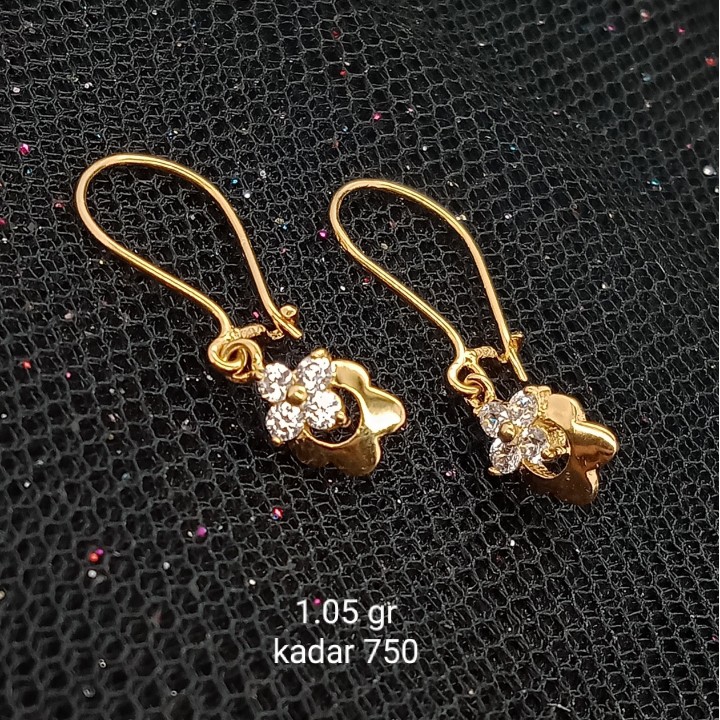 Anting Emas 17K - 1.05 gr Kadar 750 - 1561