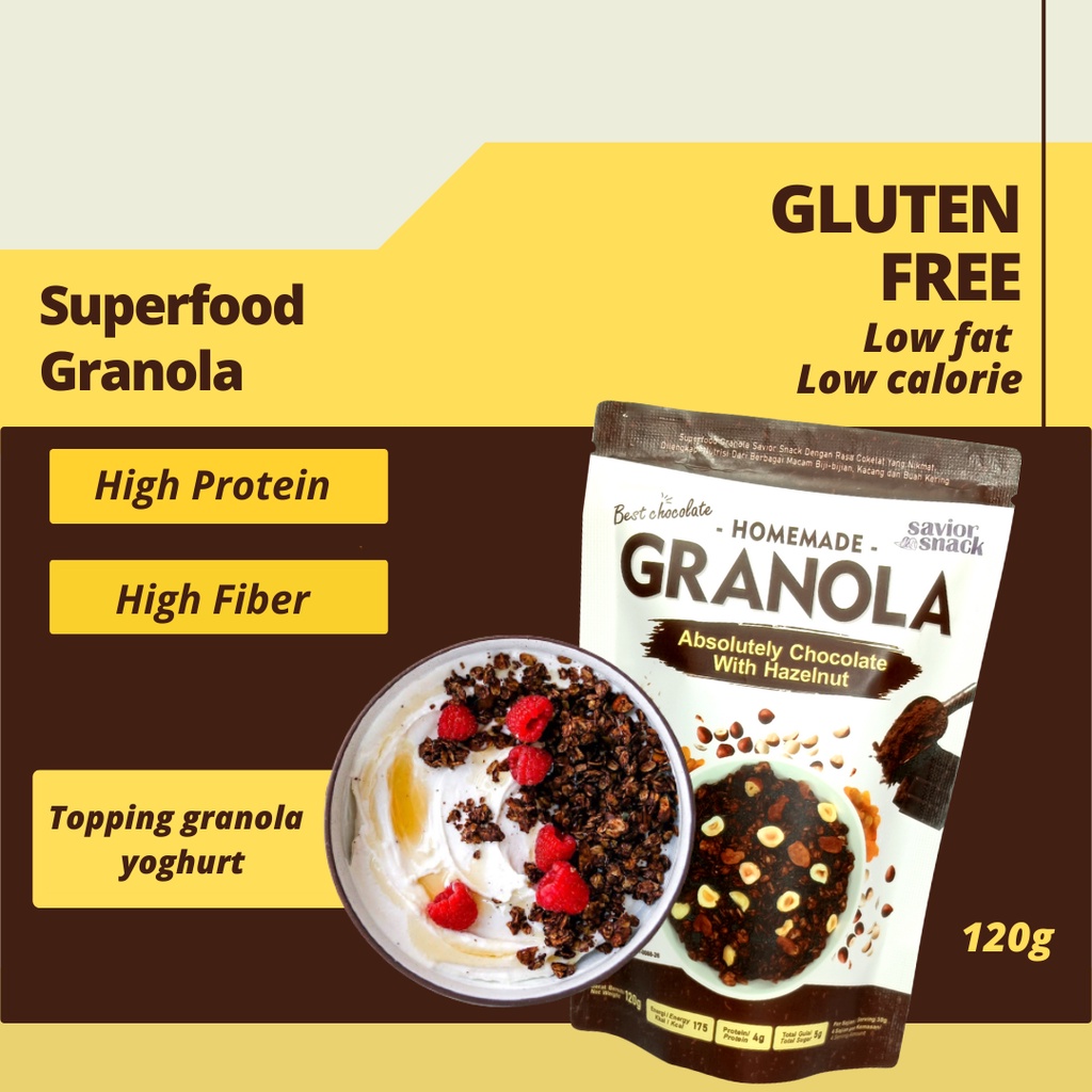 

SEREAL GANDUM oatmeal GRANOLA MENU SARAPAN DIET SEHAT ALAMI MAKANAN BERNUTRISI TINGGI BEBAS GULA & GARAM, RENDAH LEMAK & KALORI