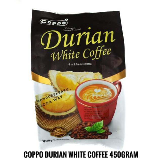 

Coppo Durian White Coffee 450gr