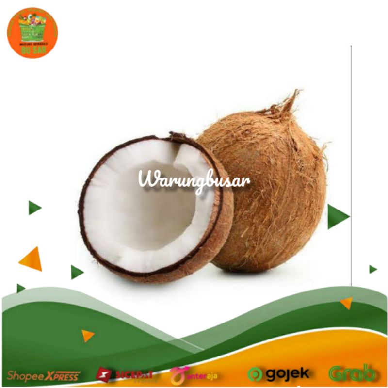 

Kelapa Utuh 1 Butir (Jogja dan Sekitarnya)