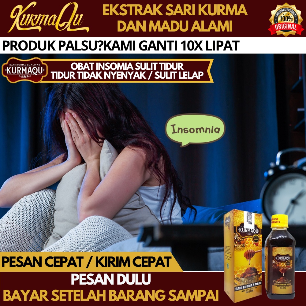 Obat Sulit Tidur Malam / Insomia / Tidur Tidak Nyenyak / Sulit Lelap / Gangguan Tidur / Suplemen Unt