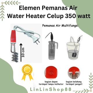 Elemen Pemanas Air Water Heater Celup 350 watt, 600 watt 1000 watt