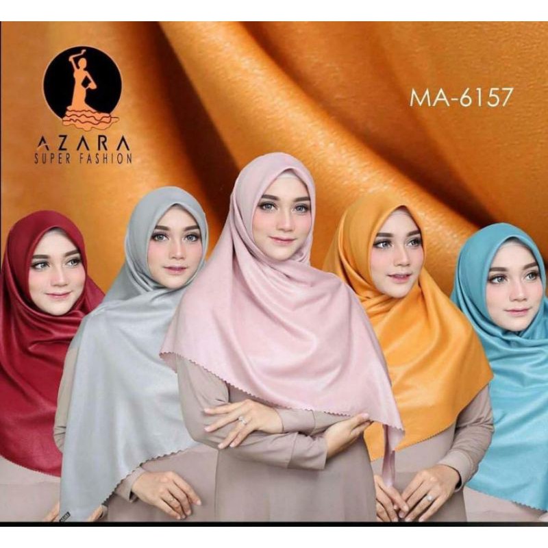 Jilbab segi empat azara nur sinar