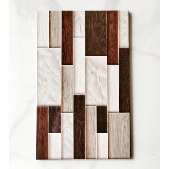 Keramik Dinding 25x40 Uno Richwood GY Pare Kediri