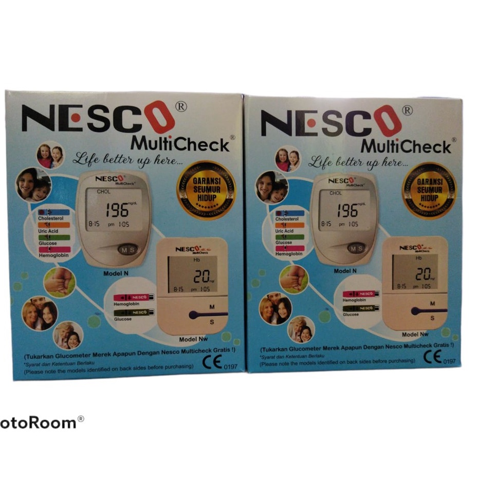 Alat Nesco Glucose Gula Alat Cek Gula Darah original Nesco - Alat Cek Gula Darah