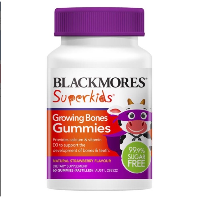 Blackmores Superkids Growing Bones Gummies