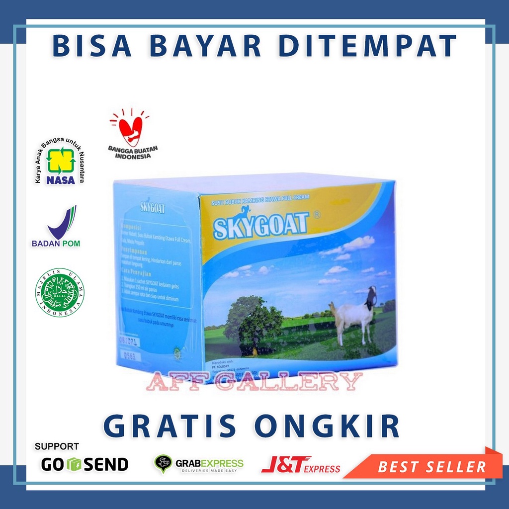 

Susu Sky Goat Propolis - Susu Kambing Etawa Skygoat | SKY GOAT Susu Kambing Bubuk plus Propolis