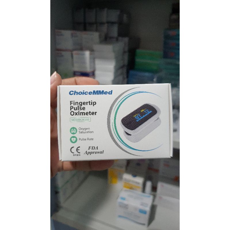 CHOICEMMED FINGER PULSE OXIMETER GARANSI RESMI 2 TAHUN