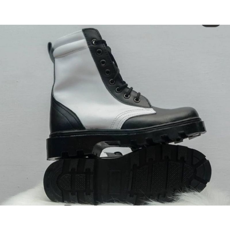 Sepatu PDL  PROPOS kombinasi hitam putih