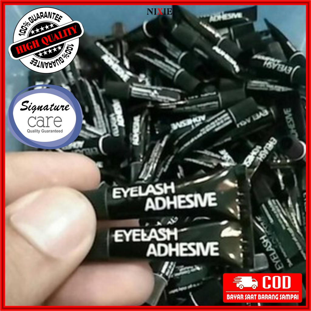 Lem Bulu Mata Eyelash Extension Glue Lem Bulumata Tahan Lama Tidak Perih Lem Bulumata Hitam Impor Bagus Murah (1 Gram)