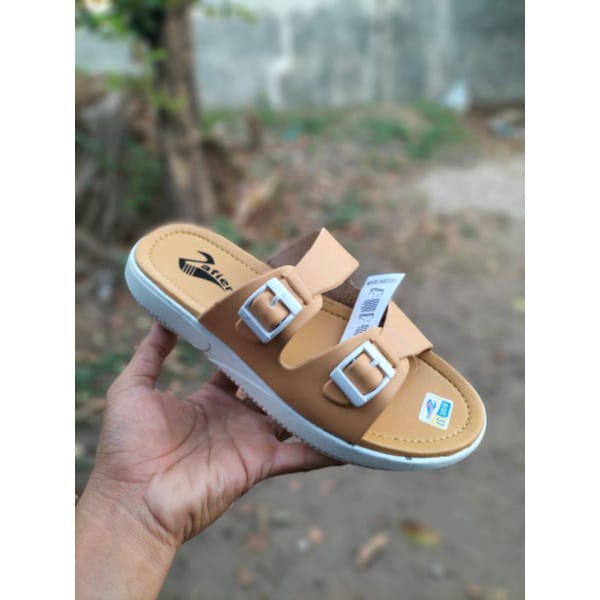 Sandal Karet Slip On Slop Wanita Strap / Sandal Wanita Flat SIZE 37 - 41