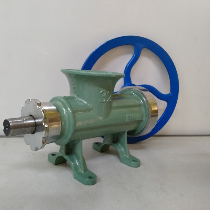 TERLARIS GILINGAN DAGING NO 32 STAINLESS ROLL SEAGULL ASNYA DOUBLE BEARING