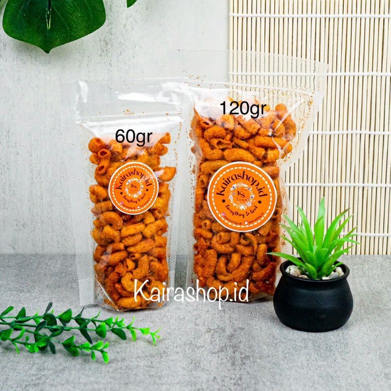 500 Gr MAKRONI DAN SPIRAL  PEDES DAUN JERUK | TERNAGIH