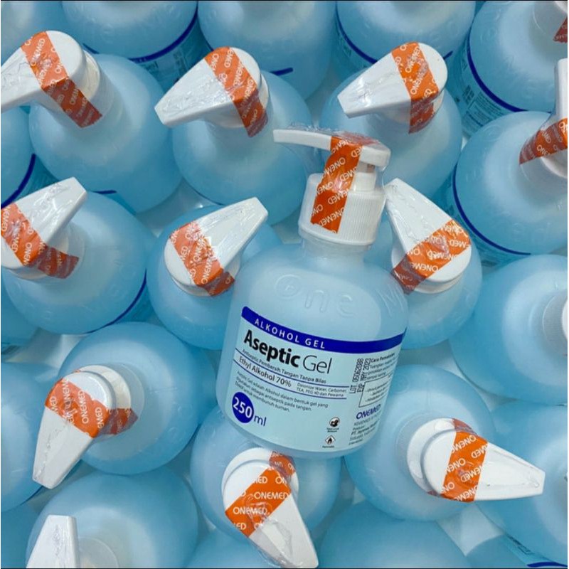 Aseptic Gel Onemed 250ml /Antiseptik/Hand Sanitizer