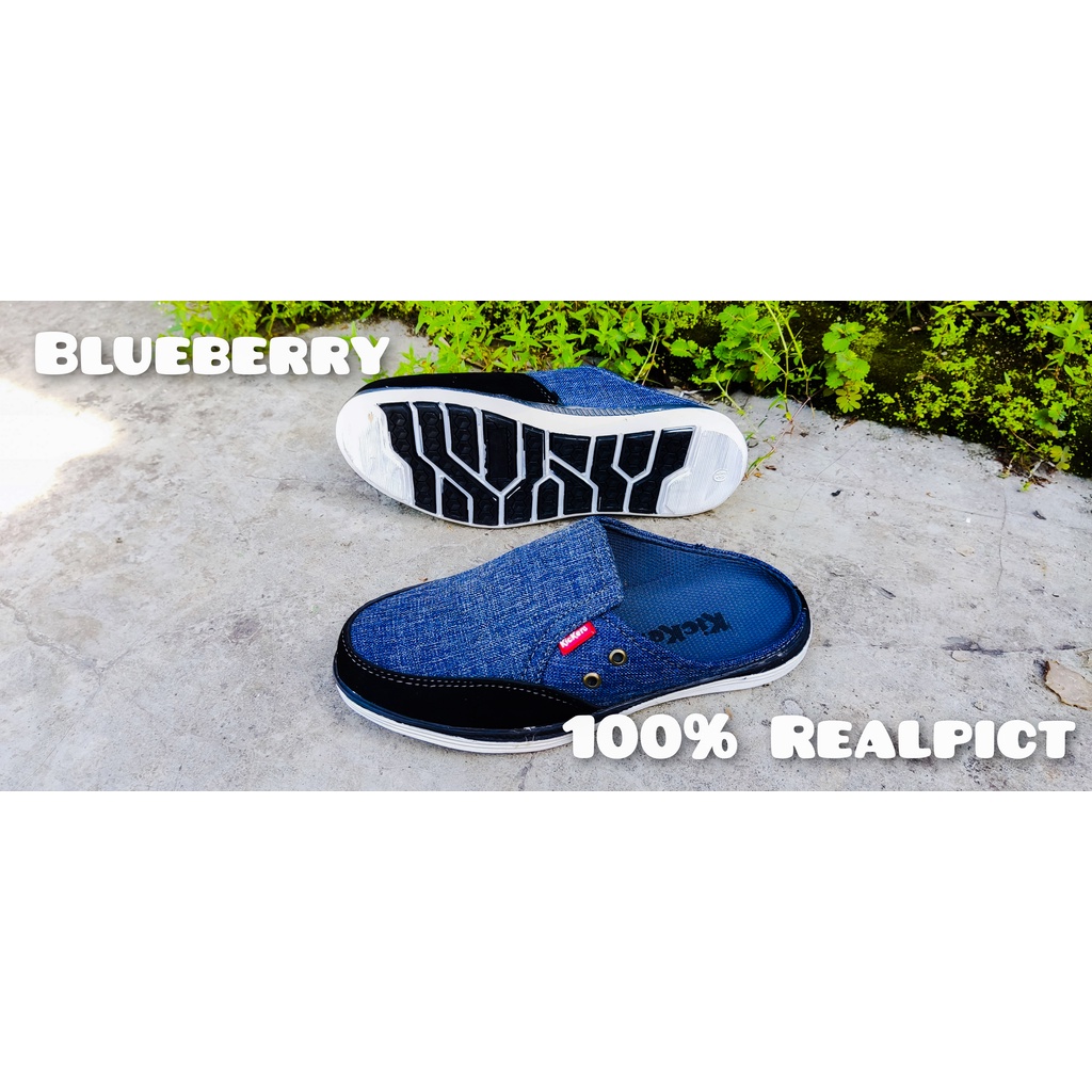 Sepatu slop pria /sepatu kickers /sepatu slop/slip on pria /kickers slop/kickers sepatu/kickers sand