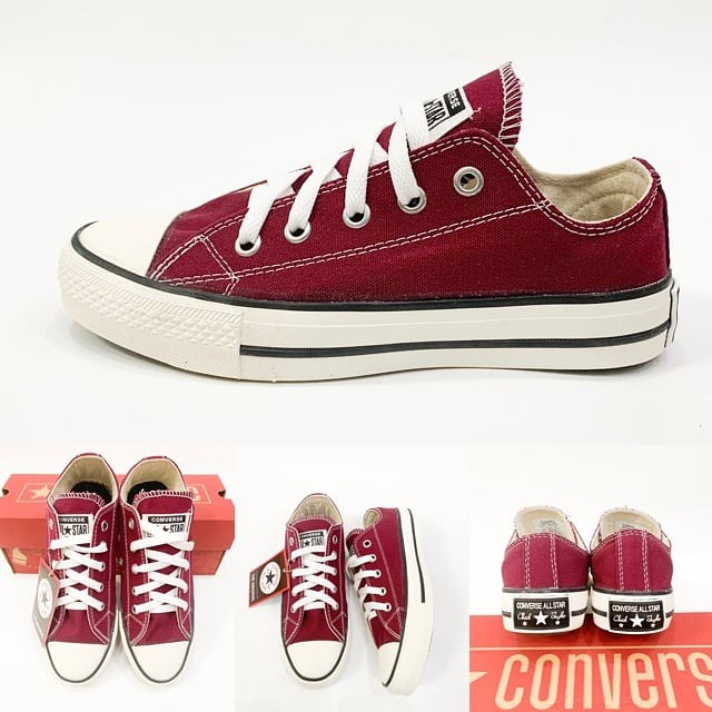 SEPATU CONVERSE CLASSIC PENDEK MAROON