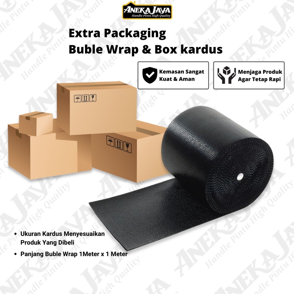 Extra Packing Kardus dan Bubblewrap Packing Tambahan