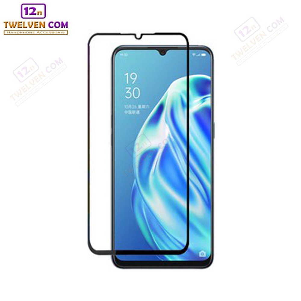 zenBlade 5D Full Cover Tempered Glass Oppo A91 - Hitam