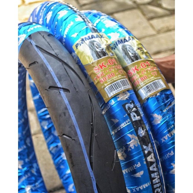 PAKET BAN PRIMAX SK01 80/80 + 90/80 RING 17