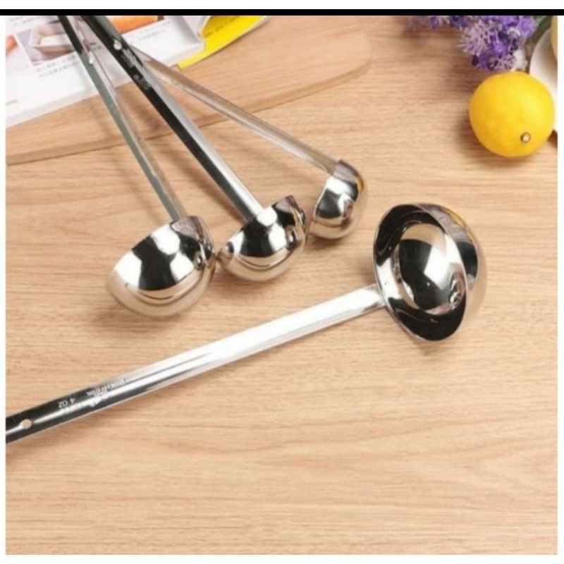 Irus Stainless  / Centong Bakso / Syrup Ladle / Soup Ladle