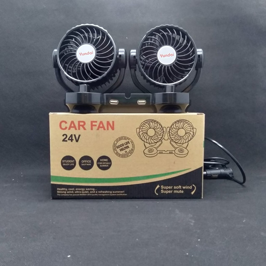 kipas angin mobil yundai - car fan yundai