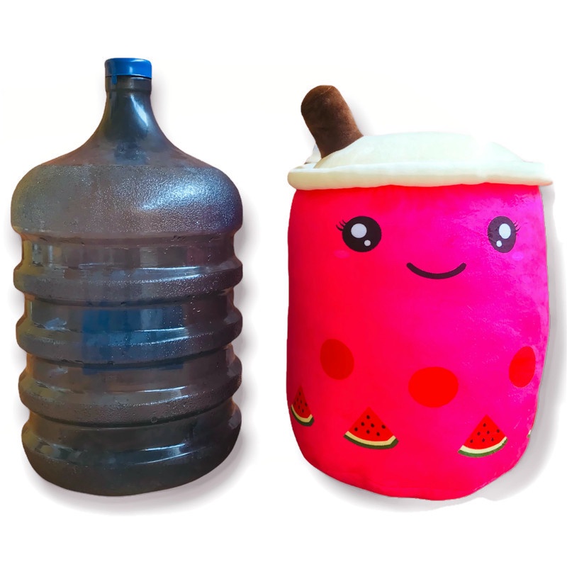 Boneka Boba Pink Semangka Jumbo 42cm New Arrival - Mainan Boneka Kado Ulang Tahun Anak