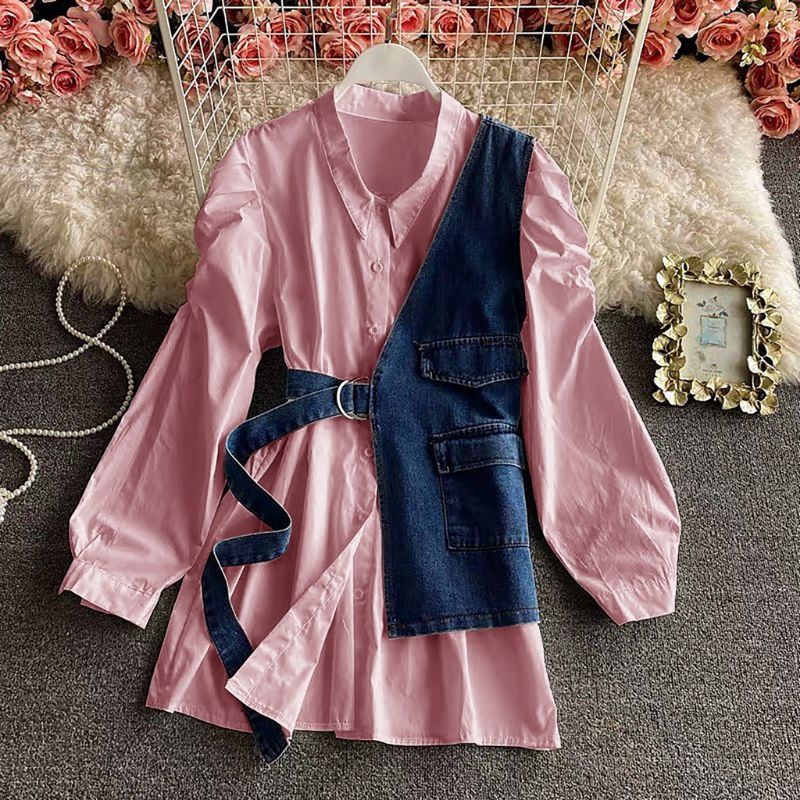 Nada blouse atasan top baju muslim korean style