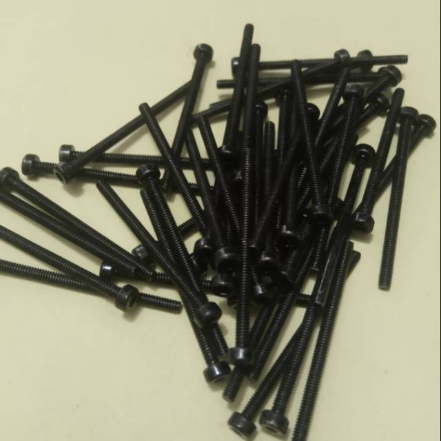 BAUT 2MM SCREW BAUT KUNCI L (50PCS)