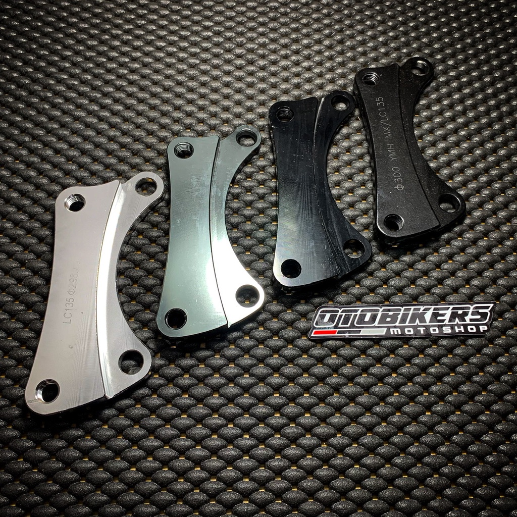 BRACKET Cakram 300 mm Jupiter Z F1ZR 125Z MX King fizr rx njmx vixion dudukan breket kaliper caliper psm moto1 pro1 cnc dural-5