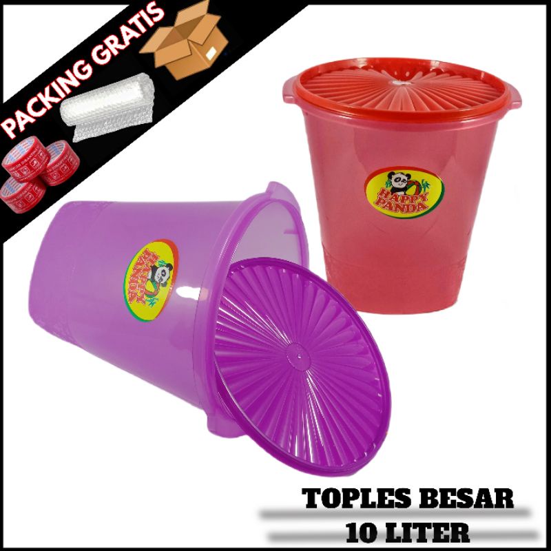 Paling murah Toples Sealware 10 liter / toples kerupuk / toples serbaguna