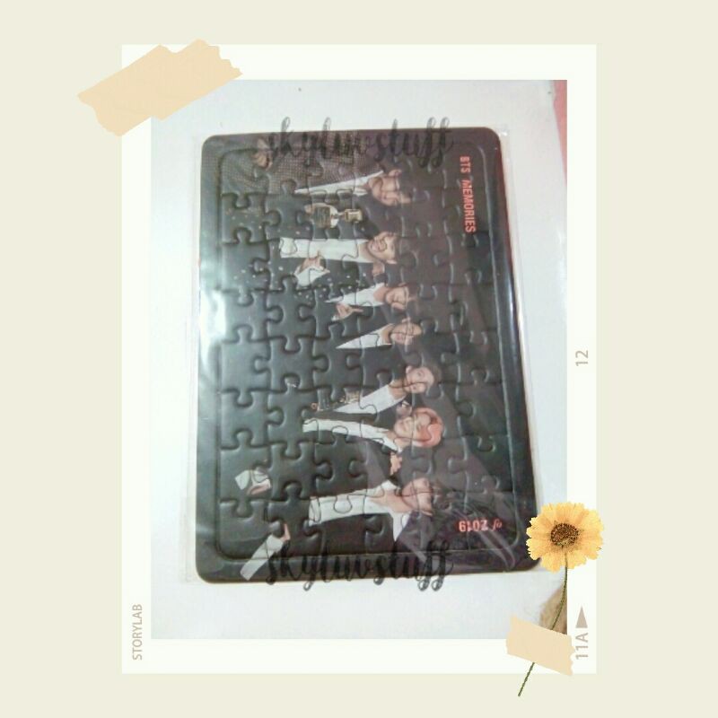 SHARING BTS PUZZLE MEMORIES 2019 (GIFT)
