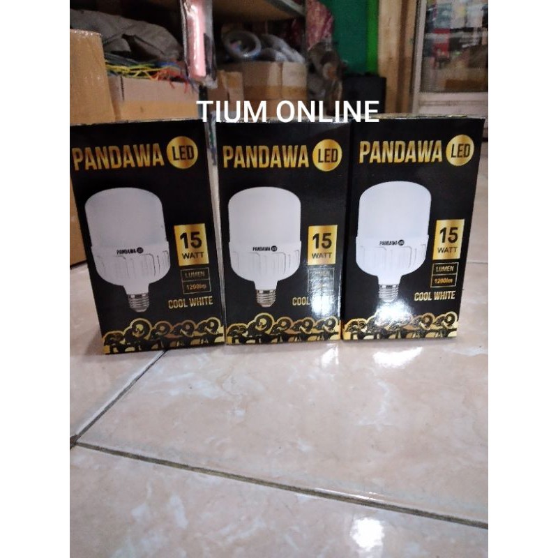 Lampu Led Pandawa 15w kapsul garansi 1tahun