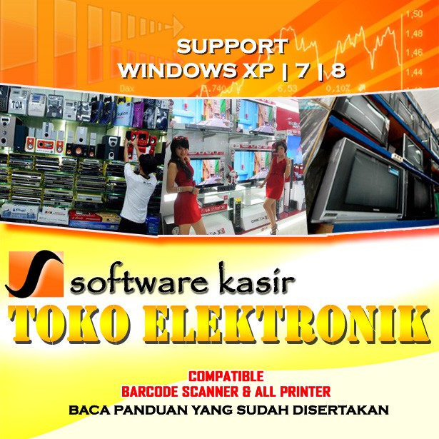 PAKET POS ALAT KASIR PRINTER THERMAL BARCODE SCAN GRATIS SOFTWARE TOKO ELEKTRONIK